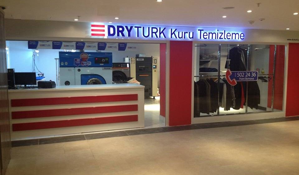Franchise danışmanlığını yaptığımız kuru temizleme markası DRY TÜRK’ün Point Bornova AVM / İzmir mağazası açıldı!