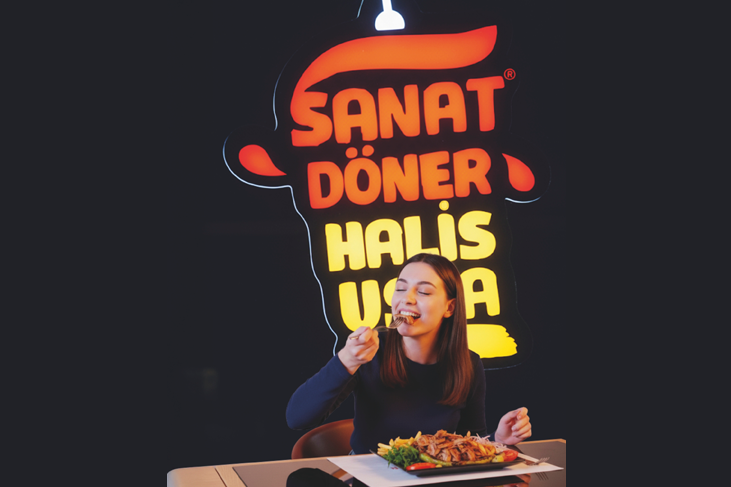 Sanat Döner Görsel Yemek